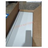 Dove gray 18" wall cabinet