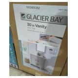 Glacier Bay 30" vanity with top