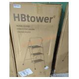 Hb tower 3 step black ladder