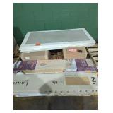 Skid lot of miscellaneous mixed flooring