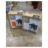 (2) Small Exterior Wall Lantern