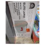 Galvanized Steel Post Mount Mailbox