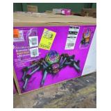 9.5 ft giant sized led arachnophobia spider