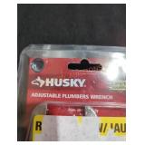 Husky Adjustable Plumbers Wrench