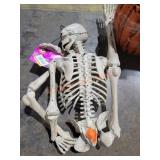 5ft LED Pose-N-Stay Skeleton