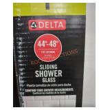 48" Glass Shower Panels