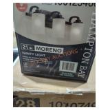 Hampton Bay 21" moreno vanity light