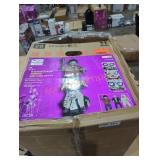 7.5 ft animated led zombie stack trio