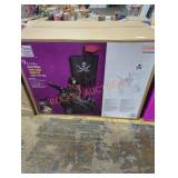 9.5 ft dead water giant sized animated led pirate