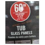 Tub Glass Panel