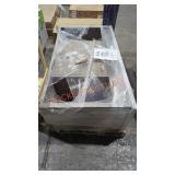 Double sink marble top vanity 60in length by 20in