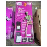 6.5ft Animated LED App Controlled Skelly with LCD