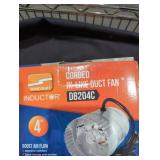 Corded In line  Duct Fan
