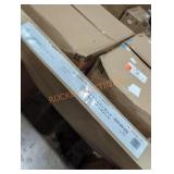 Glacier Bay 29" x 35" white mirror