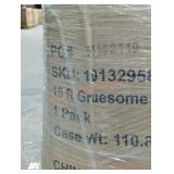 15 Ft Gruesome Ground Giant Sized LED Scarecrow