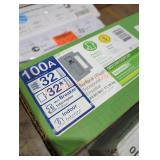 Square d 100 amp main breaker box