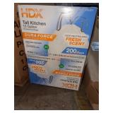 (2) HDX 13 Gallon Trash Bags