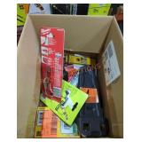 Box Lot Small Tools, And Drill Bits