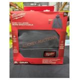 Milwaukee xl gray mid weight pullover hoodie