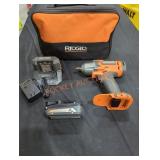 Ridgid 18V 1/2" Impact Wrench Kit