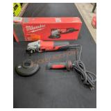 Milwaukee Corded 5" Small Angle Grinder