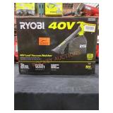 RYOBI 40V Leaf Vacuum/Mulcher