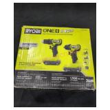 RYOBI 18V Compact Brushless 2-Tool Combo Kit