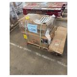 Adirondack Chair, Bird Bath, Edging