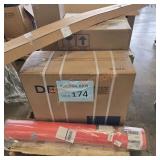 24" vanity, fake olive tree, Della mini split