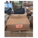 Cabinet, Floor Mat and Napoleon Grill