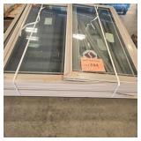 Tan sliding patio doors 2ï¿½the bid