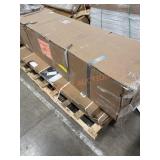 Pantry Cabinet, Shower Base and Wall Set