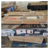 Shower panel, cabinet,stair panel system