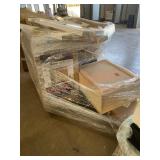 Vinyl Blinds, Toilet, Vanity, Cabinet