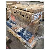 Base and Wall Cabinets, Microwave, Lights