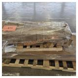 Doors, 63" 4 door white wardrobe