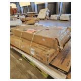 TV Console w/ Electric Fireplace, Carpet, Blinds