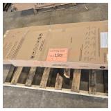 38" neo- angle shower door enclosure