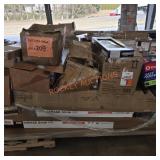 Garage doors, spigot, mop, household ect