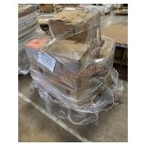 Steel Folding Chairs, Planter, Blinds, Mini Lights