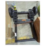 Ridgid telescopic handle with wheels