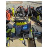 Ryobi 18v 18" snow blower