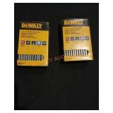 (2) Box of DeWalt 18 GA 1/4" Narrow Crown Staples
