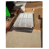 HDX Shelving Unit, one Shelf is Damaged,  Sold as