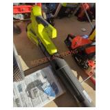 Ryobi 18v blower