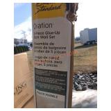 American Standard 5 Piece Bathwall Set