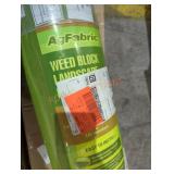 Weed block landscape fabric