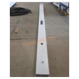 108" x 5" White End Post