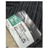 1 BLACK 24" x 36" wiper mat