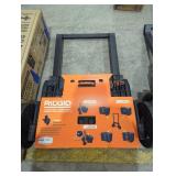 Ridgid telescopic handle with wheels